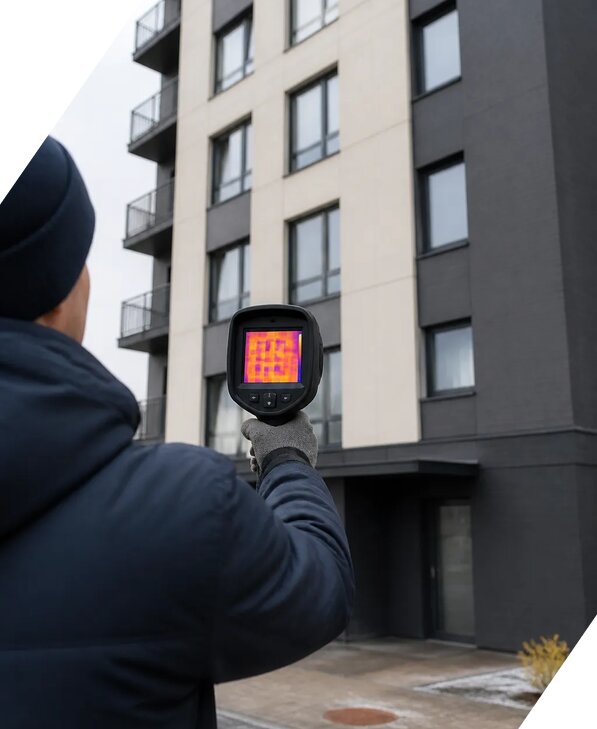 Тепловизионное обследование зданий в Ногинске от 5066 р. | ЭкспертизаРоссия
