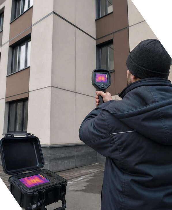 Тепловизионное обследование зданий и сооружений в Ногинске